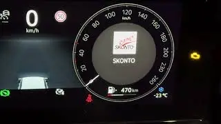 Skoda Kodiaq 2 diesel cold start -23 degrees Celsius