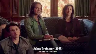 Linda cena de Johnny Depp em Adeus Professor (2018)