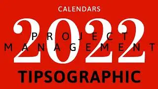[FREE] Excel / Google Sheets Project Management Calendar Template 2022