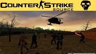 Counter-Strike Zombie Escape Mod, CS Source, Map: ze_trainescape, Nemesis