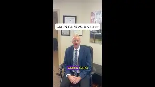 Confused about the difference between a visa and a green card? 🤔✨