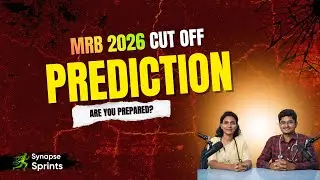 MRB 2026 Cut-Off Prediction | Category-wise Minimum Marks Explained | Synapse Sprints
