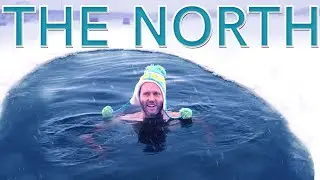 Swimming in Ice in the North of Sweden - Haparanda & Tornio