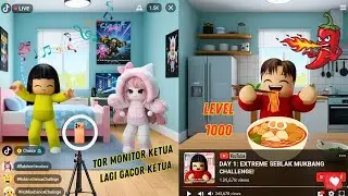 DAY IN MY LIFE! Vlog Bocil YUTA MIO & HARABI Family Membuat SEBLAK, Tiktokan Trend Tor Monitor Ketua