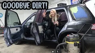 Making Good Progress Cleaning Up My Wagovan Interior