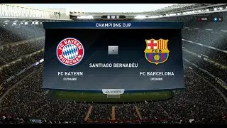 FC Bayern - FC Barcelona final FIFA 18 Champions League
