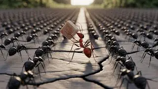 Red ants vs black ants fights | movie explanation in hindi | 