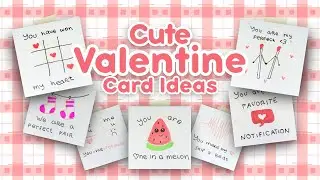 7 Cute Valentine Card Ideas | Easy Handmade DIY | Olive Makes Crafts