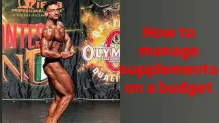 How to bodybuild on a budget // supplements - college student