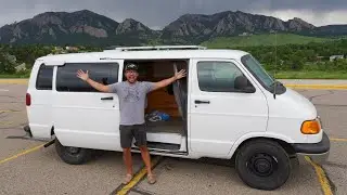 Camper Van Road Trip to The Colorado Mountains! | VAN LIFE