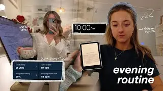 my balanced college night routine