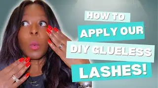 DIY &ldquo;Glueless&rdquo; Cluster Lashes at Home 💕 | D&rsquo;Lashes + Best Friend Lash Applicator