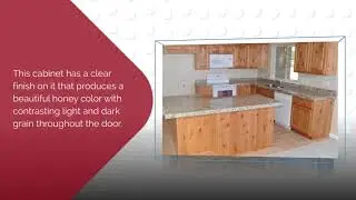 Natural Wood Cabinets | Knotty Alder Cabinets