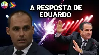 EDUARDO BOLSONARO reage após ser chamado de 'babaca' por SILAS MALAFAIA