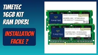 AVIS (2026) : Timetec 16GB Kit RAM DDR3L. D&Eacute;TAILS