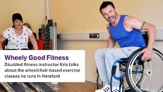 Exercise classes for disabled people - disabled fitness instructor Kris's story - Scope video
