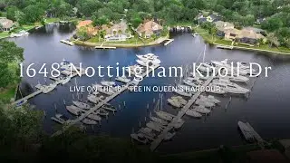 Aerial View | 1648 Nottingham Knoll Rd | On the 16th Tee | Queens Harbour Yacht & Country Club