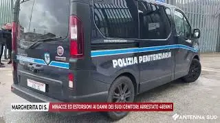 10 DICEMBRE 2025 -MARGHERITA DI SAVOIA: MINACCE ED ESTORSIONI AI DANNI DEI GENITORI ARRESTATO 46ENNE