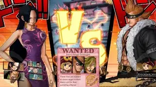 TEAM BOA HANCOCK VS SHORT-RANGE ONSLAUGHT WANTED POSTER! | ONE PIECE BURNING BLOOD