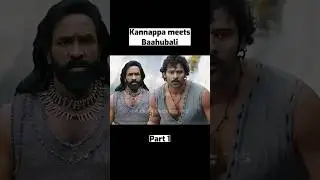 If Kannappa & Baahubali were Friends #kannappa #Baahubali #prabhas