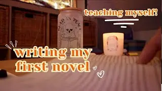 cozy writing vlog, novel planning, chatting burnout with writing 💛❄️