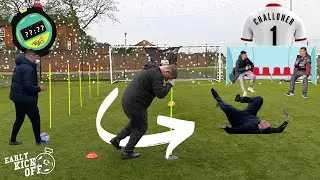 Time trials, Dizzy penalties, Aaron Challoner and Who made you fall in love with football?