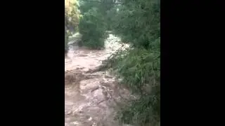 Boulder Creek Flood - September 12