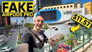 Насколько они могут быть плохими?! Поддельные AirPods из торгового центра MBK в Бангкоке