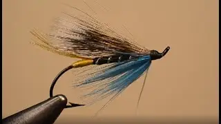 Fly Fishers International Silver Award Fly Tying: Hair Wing Blue Charm