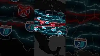 What is behind the numbering of US interstate highways