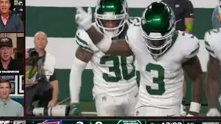 Josh Allen Picked Off by Jets Jordan Whitehead | NFL 2023