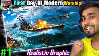 😲 First Day In Modern Warships || Modern Warships Gameplay In Hindi