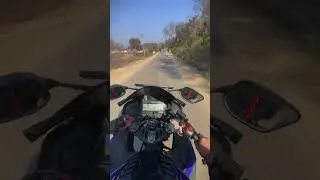 Pov Bike Ride #r15v3 #modified #insta360 #rahirider
