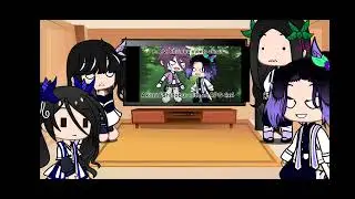 Butterfly sisters react to akaza meet Shinobu||like and sub||