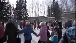 Футаж Русская масленица Конный клуб Аллюр    001071