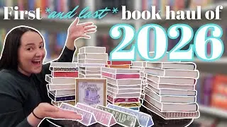 The first book haul of 2026! ✨ Maybe my last??? 📚 Barnes & Noble | Target | Costco | bookoutlet.com
