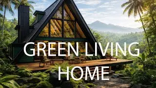 Wonderful! Green Living Home/ Dream Modern House/ A Frame Cabin/ Tiny Home/ Cozy Home