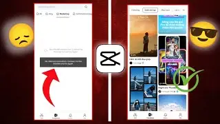 capcut no internet problem 😞| capcut template no internet | dreamy glow effect capcut not showing