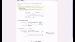 Creating Yahoo Account.avi