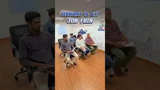 👷 Chennai-ல Mega Job Fair ah 🤯 #job #jobfair