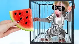 Monyet BonBon Lucu Kabur dari Penjara Ajaib dan Bermain Seru dengan Kucing-Kucing - BonBon Indonesia