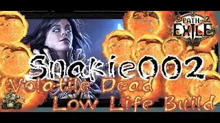 [POE] - 3.10 Necromancer Low Life Volatile Dead Spellslinger Explanation Build Guide(All Content)