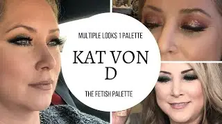 KVD Fetish Palette - 3 looks 1 palette