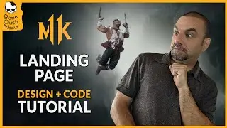 Animated MK11 Landing Page From Scratch! Full Design & Code Tutorial!