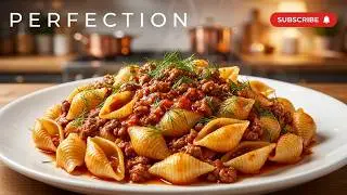 ✨Best Pasta Conchiglie with Bolognese❗️😳