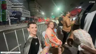 irl na rua com calixtin caçando neve 🏃‍♂️❄️🔵!❗️clip 364 dia (Part 3/12)
