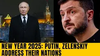 Live: Vladimir Putin and Volodymyr Zelenskiy address their nations on new year 2025| N18G