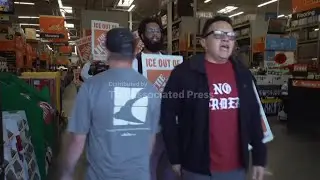 Protesters in Charlotte urge Home Depot to keep immigration officers off its property