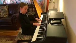 Piano Marvel Competition 2018 Alexa Likes playing  'Morning Mood' by Grieg