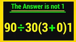 99% Can you solve this Math Problem || PEMDAS Rules 